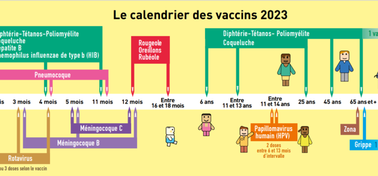 Calendrier vaccinal 2023